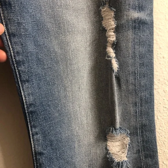 Le Boy Wide Release Hem Jeans in Klinedale - Picture 9 of 10